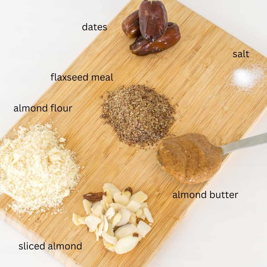 No Bake Flaxseed Bars