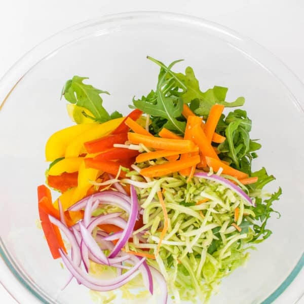Air Fryer Crispy Tofu Salad - kiipfit.com