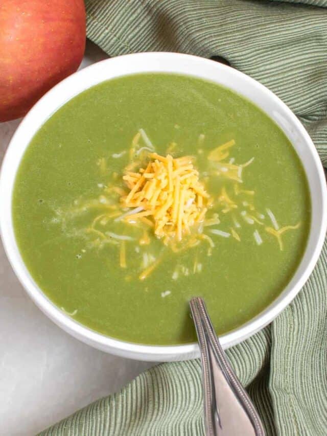 Vegan Spinach Soup Story