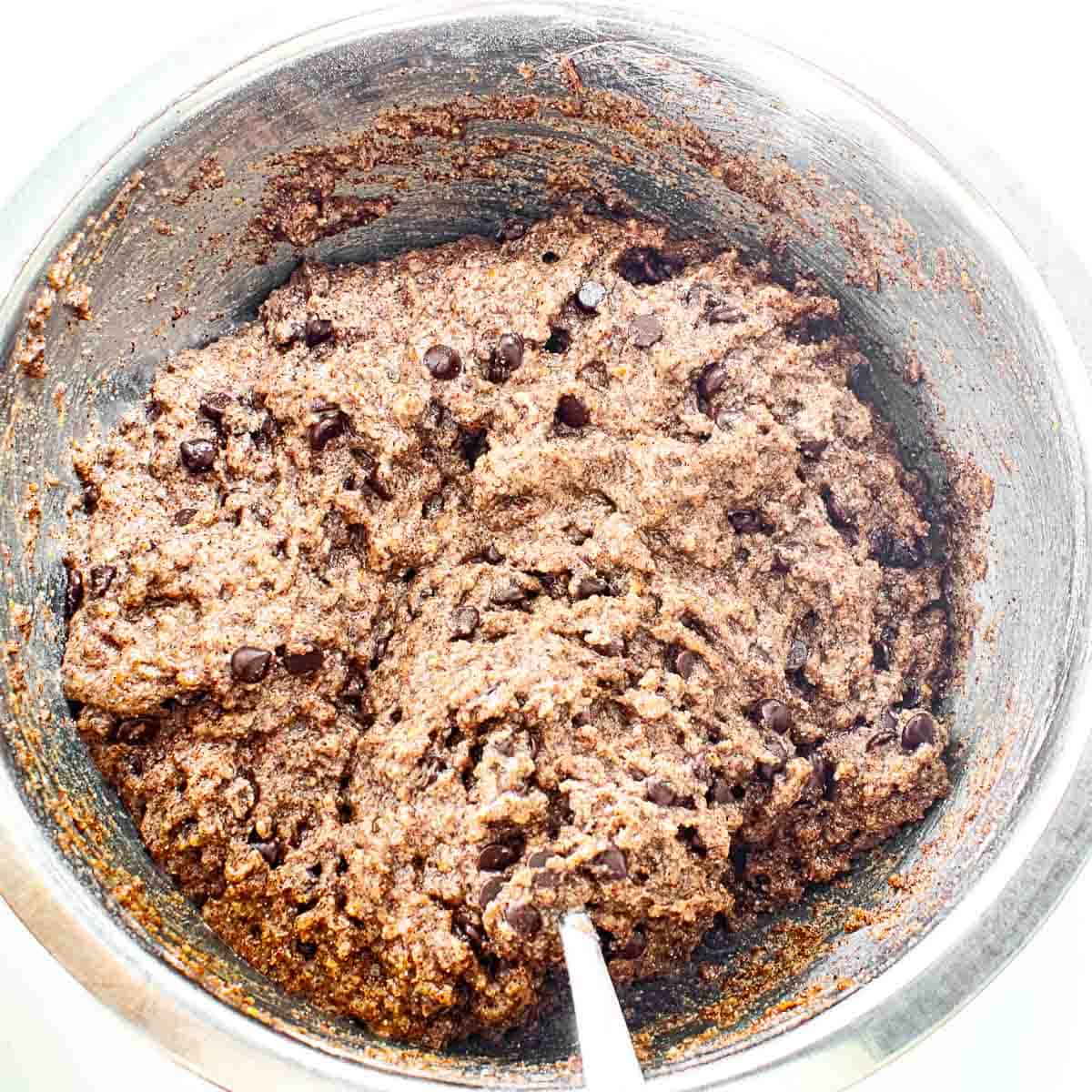 final batter to be baked.